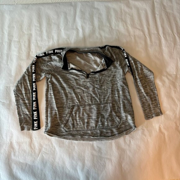 Victoria Secret PINK quarter zip sweatshirt - Picture 1 of 3